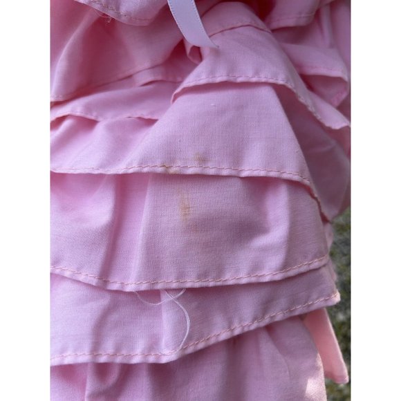 square dance outfit Pink White M/L Cottage Prairie Coquette Western Rockabilly - Picture 8 of 13
